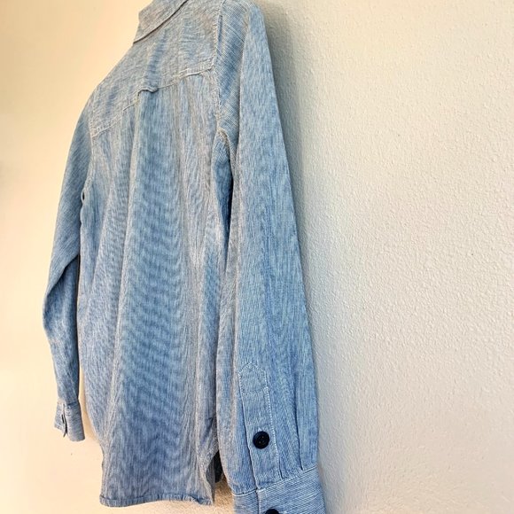 Rivet & Thread Long Sleeve Blouse, Zip Up - Picture 3 of 6